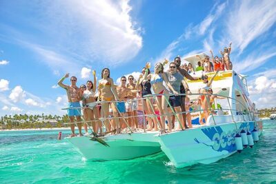 Party Boat / Catamaran Party in Punta Cana - Getting There: Punta Cana Pickup and a Short Air-Conditioned Transfer