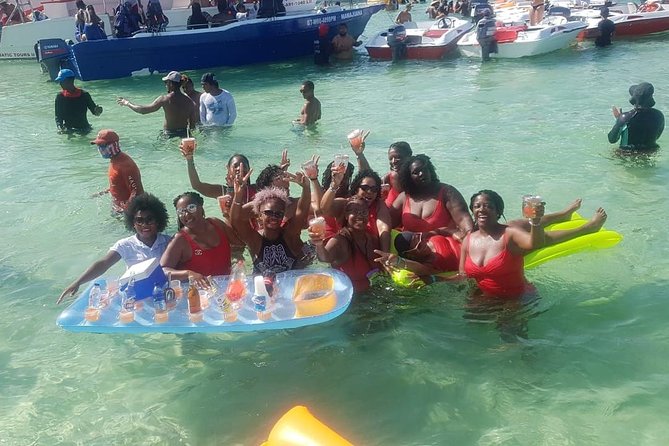 PARTY BOAT Punta Cana - The catamaran cruise itself: floating bar, music, and coastline time