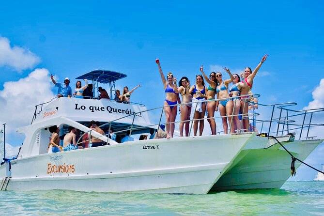 Private Catamaran Cruise with Slide & unlimited drinks - Key highlights on this private cruise