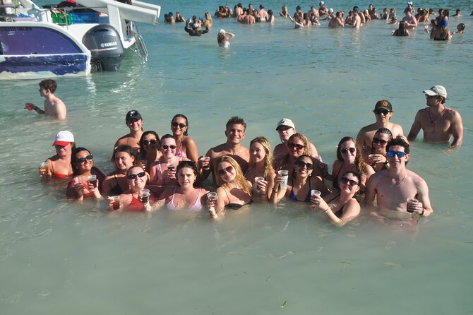 Private Catamaran Cruise with Slide & unlimited drinks - Unlimited drinks, music, DJ energy, and the slide on board
