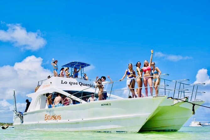 Private Catamaran Cruise with Slide & unlimited drinks - Dolphin habitat views from the boat: photo time without the pressure