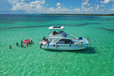 Private Full Day Charter to Saona Island from Punta Cana - First water stop: Atlantic Princess shipwreck snorkeling (and how to make it fun)
