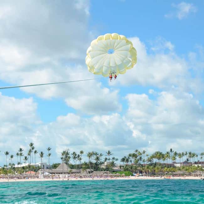 Private Parasailing Adventure over the Beaches of Punta Cana - Entering the day: pickup, meeting up, and avoiding waiting games