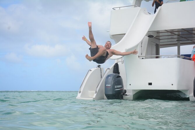 Private Party Boat Cruise: Sound System, Open Bar, Natural Pool - Stop 1: Bávaro Reef Area Snorkeling (About 40 Minutes)