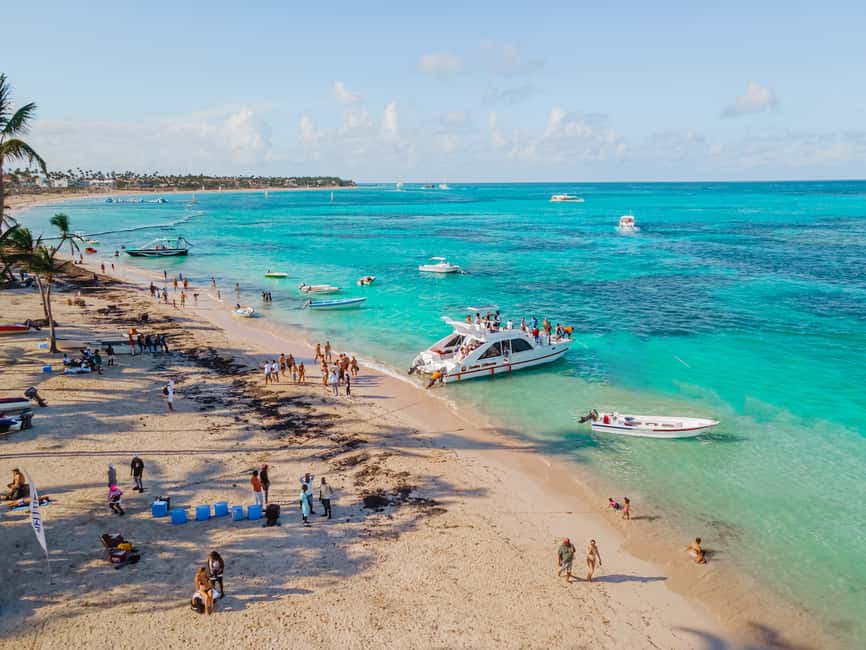 Private Party Boat Tour with Drinks and Snacks in Punta Cana - Punta Cana Views From a Double-Decker Catamaran
