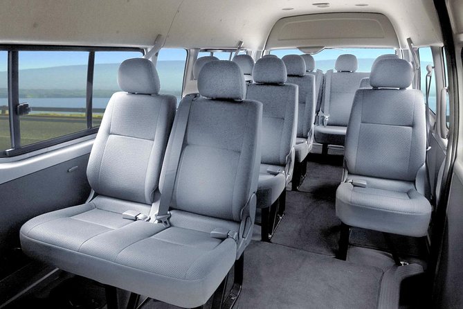 Private Round Trip Airport Transfer Uvero Alto Hotels 7-12 Pax - The ride itself: A/C minivan, GPS tracking, Wi‑Fi, and bottled water