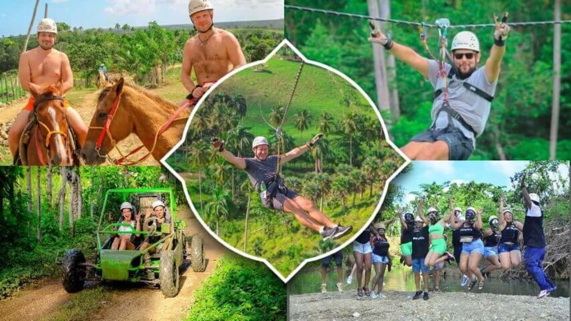 Punta cana 6-in-1: Buggies/Ziplines/Horses/Culture - Jungle buggies: the muddy fun (and the license detail)