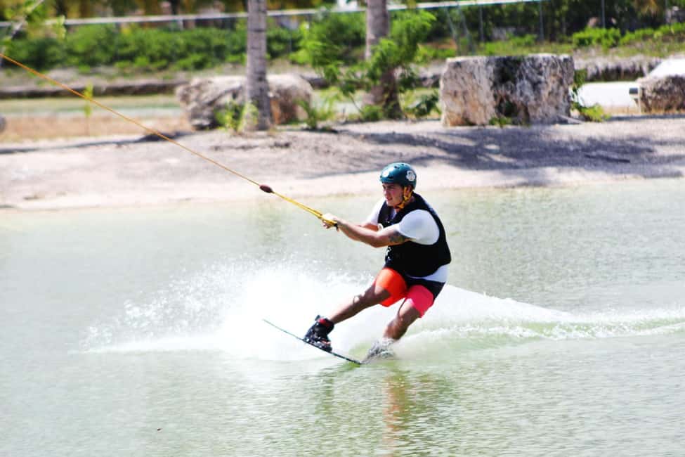 Punta Cana Aqua Karting, Buggy, Adventure Jet Ski and more - Zip-line Splash: 200 Meters Over a Caribbean Lake