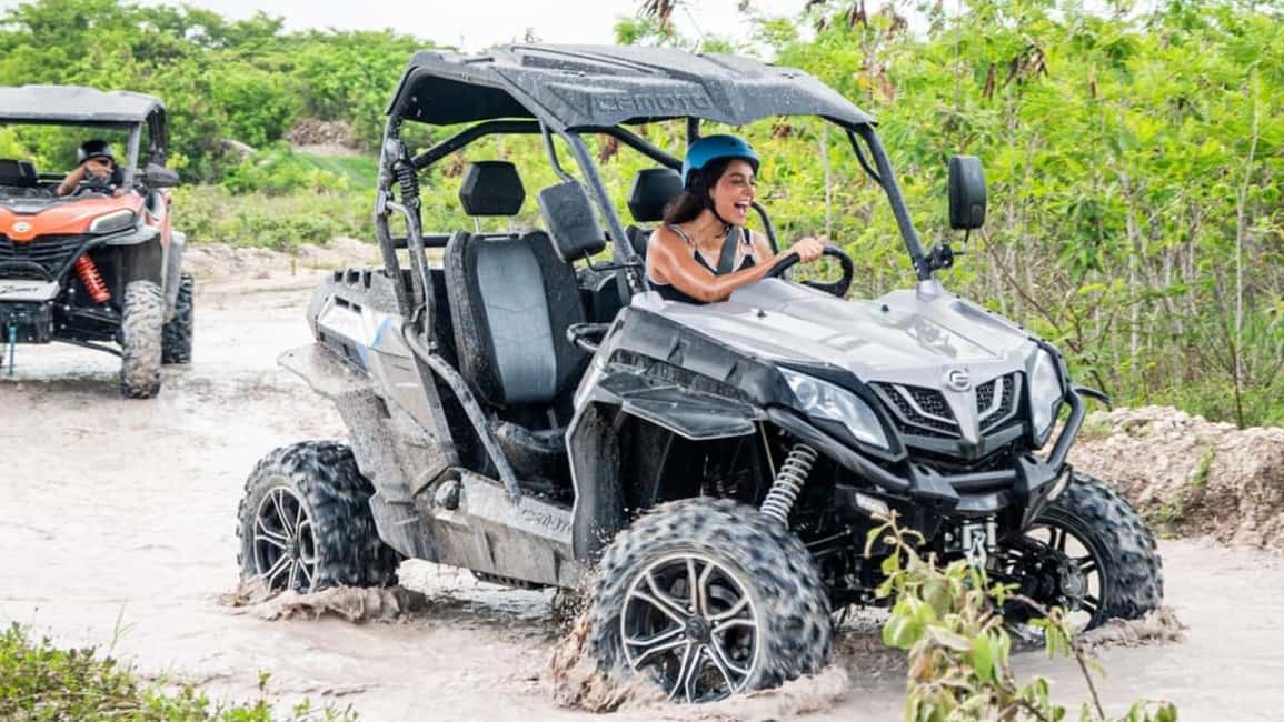 Punta Cana Aqua Pack: Jet Ski, Aqua Karts & Rally Off-Road - Bonus Park Time: Pool Club, Donut Ride, Zipline, Obstacle Course