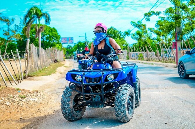 Punta Cana ATV Adventure - Eco Ranch check-in: where you get ready for mud