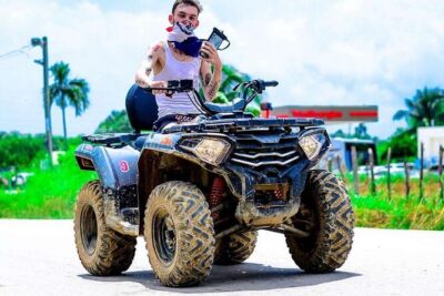 Punta Cana ATV / Buggies Adventure - Stop 1 in Uvero Alto: The Cave Visit With Crystal-Clear Water
