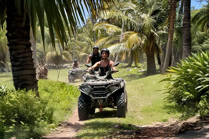 Punta Cana ATV: Jungle, Beach & River Small Group Tour - Stop 1: CUATRO TOUR - ATV and Your First Look at the Trail Mood