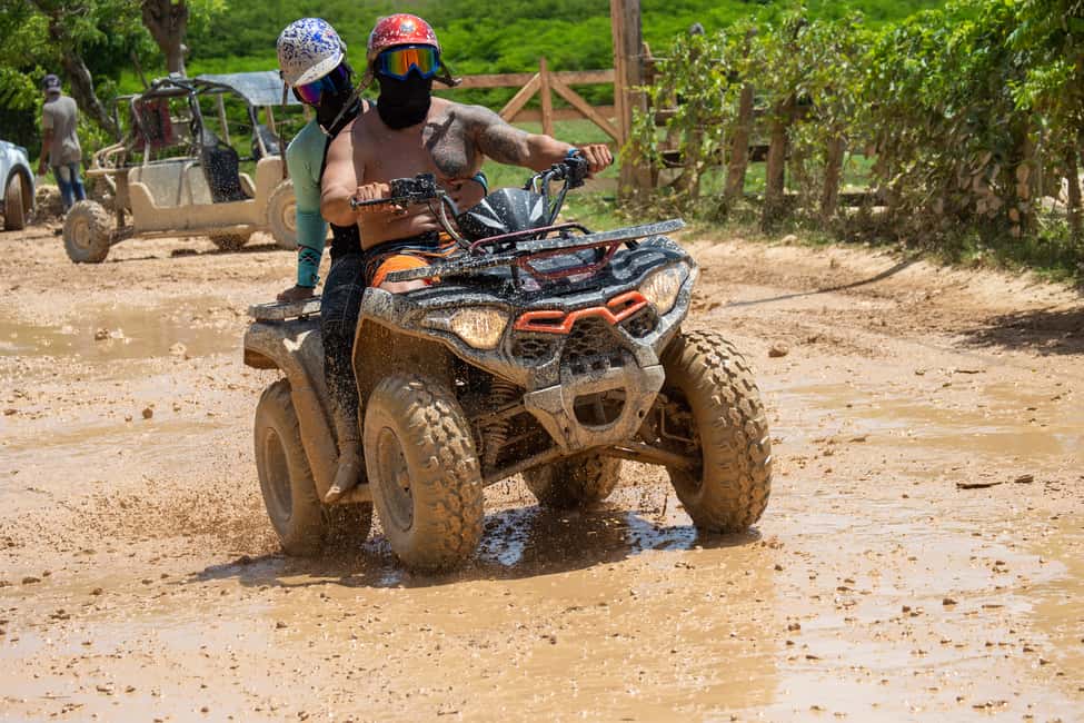 Punta Cana: ATV Tour with Underground Cave and Macao Beach - ATV Thrills to Macao Beach in a Tight Four-Hour Window