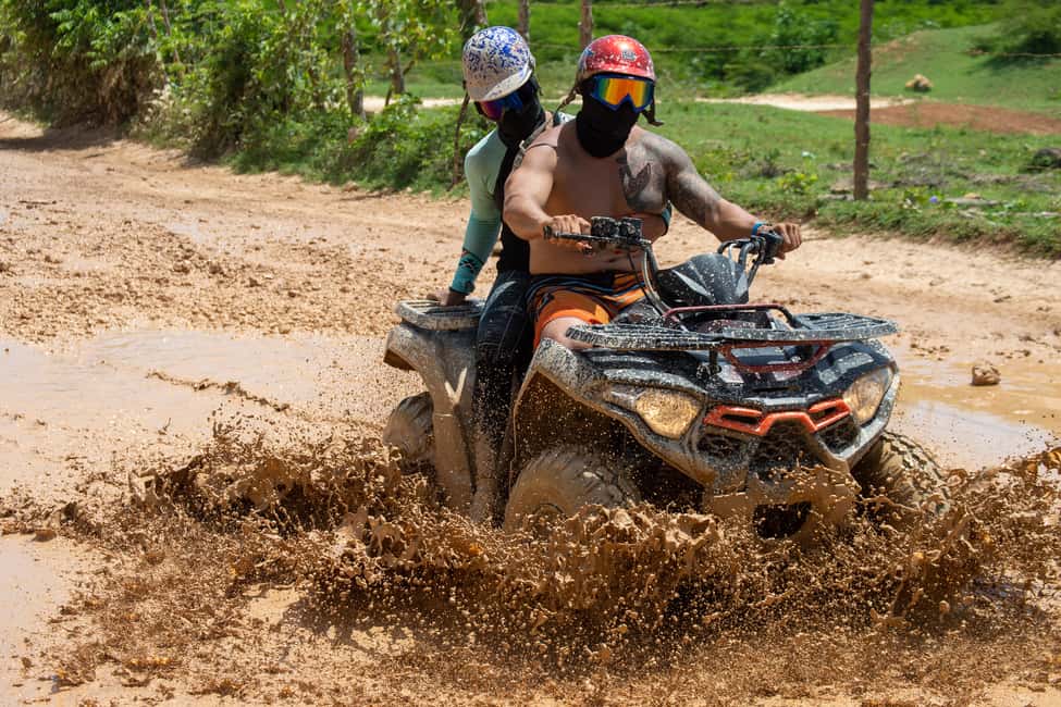 Punta Cana: ATV Tour with Underground Cave and Macao Beach - Round-Trip Transport and a Multilingual Guide
