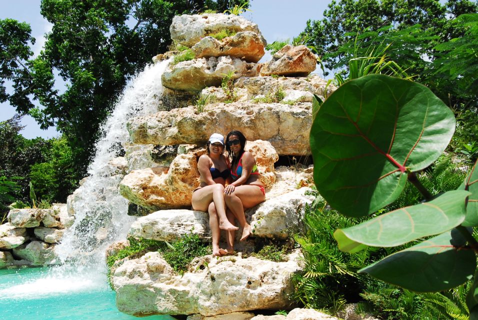 Punta Cana: Bávaro Adventure Park Horse Riding & Waterfalls - Waterfall Pool: cool off, but treat it as a designed stop