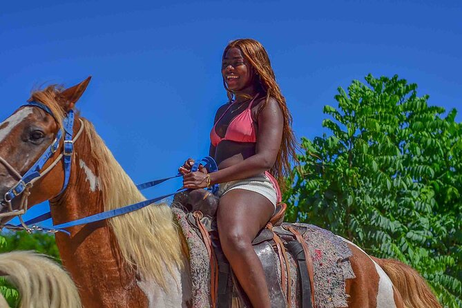 Punta Cana Beach Horseback Ride Paradise Coast Experience - What you see beyond the beach: Dominican farm, water cave, and Macao Beach