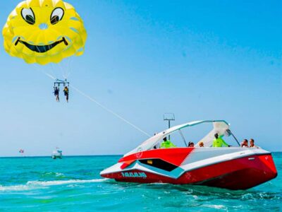 Punta Cana: Boogie Boarding and Parasailing Adventure - Pickup and the land portion near Punta Cana’s coastline