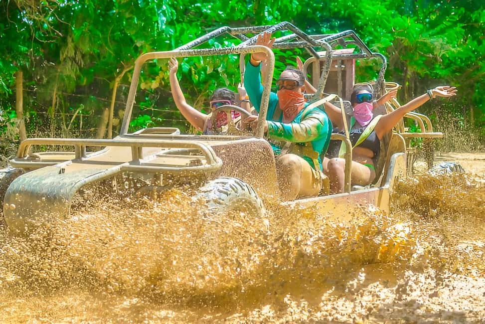 Punta Cana: Buggy Excursion with Macao Beach and Cave Swim - Buggy driving and dune bashing: the fun part (and the practical part)