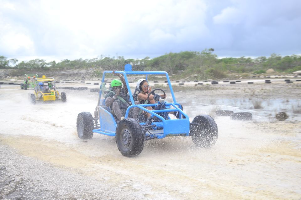 Punta Cana: Buggy Ride, Blue Cenote Lagoon and Jungle River - Blue Lagoon cenote and waterfall pool: swim rules and comfort tips