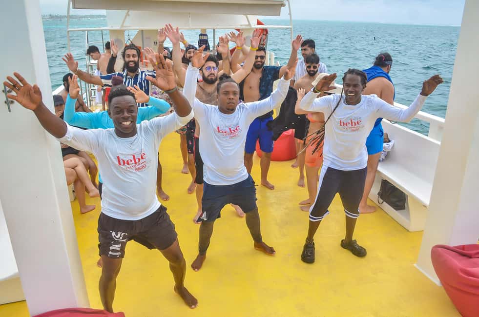 Punta Cana Catamaran Party Boat (Adults Only) - Open bar, snacks, and the onboard energy meter