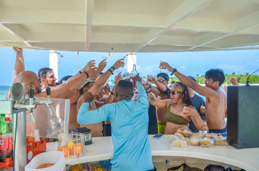 Punta Cana Catamaran Party Boat (Adults Only) - The adults-only crowd: who you’ll likely share the boat with