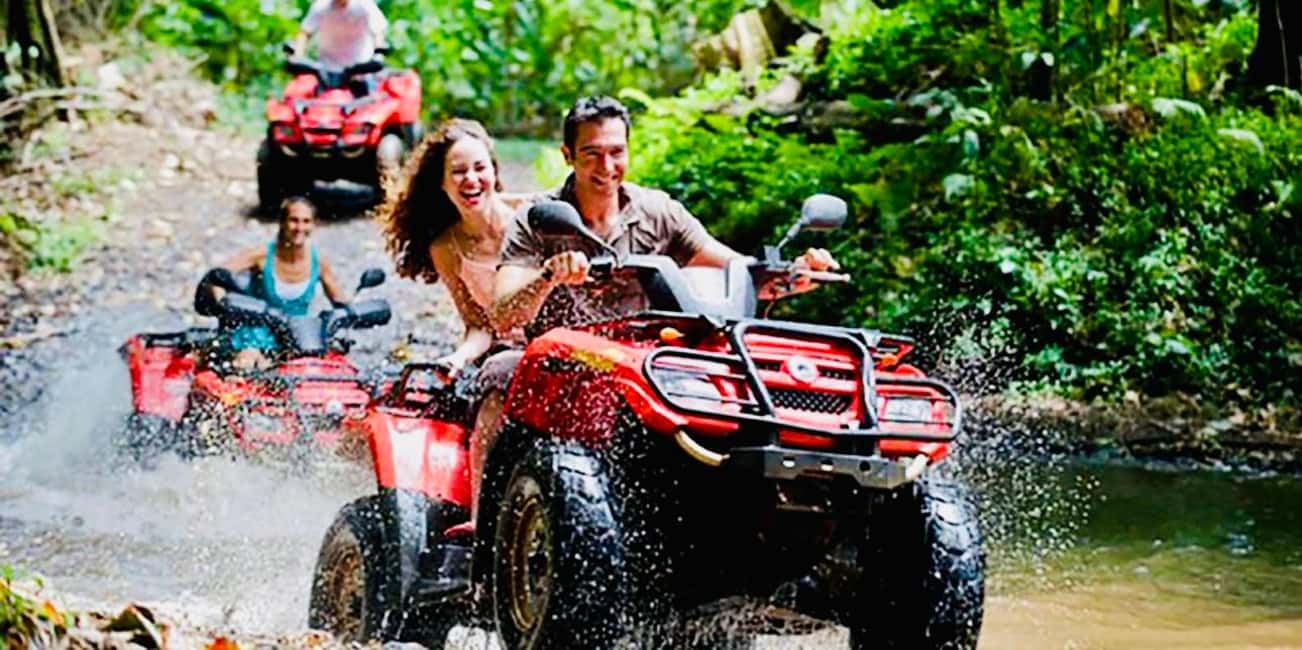 Punta Cana : Done Buggy Excursions AtV /cenote on the Beach - Punta Cana Pickup and the Coffee-and-Cocoa Way In