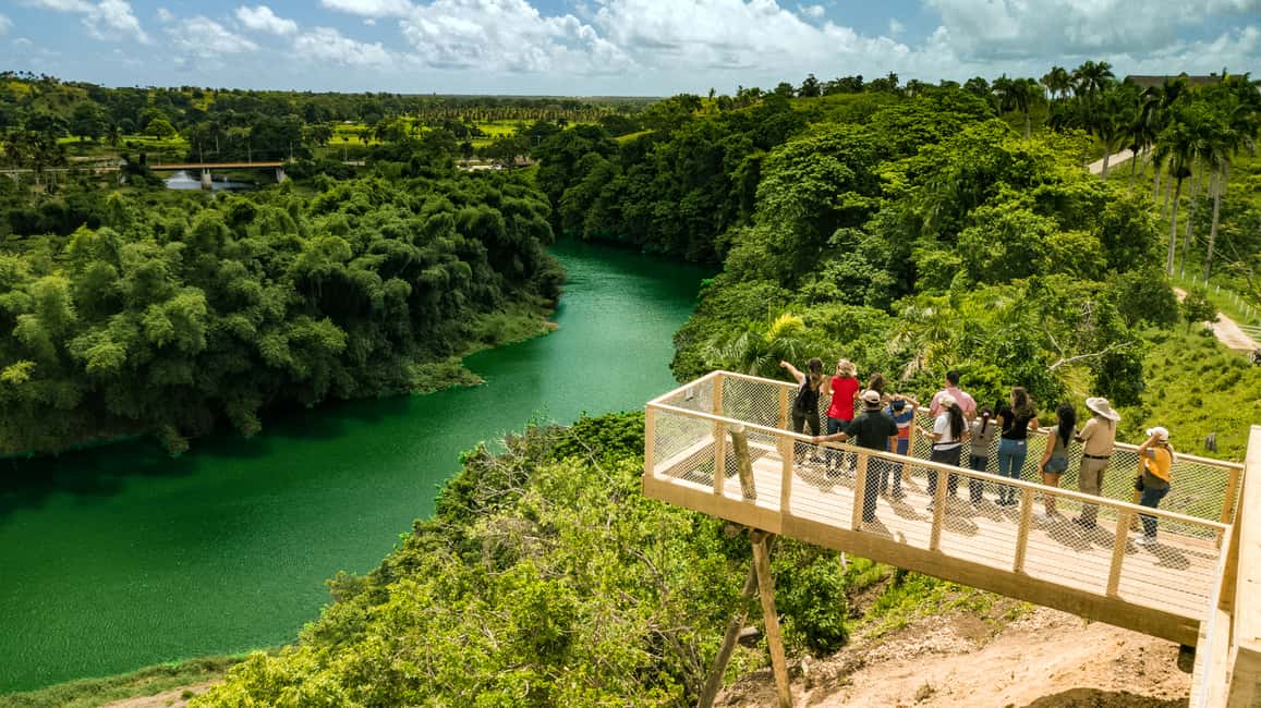 Punta Cana: Eco Park Safari Adventure - The Panoramic Bus Ride and the Nisibon Lookout Stop