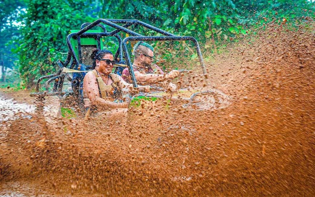 Punta Cana: Explore in Buggy ATV Tour Cenote Macao Beach - Jungle trails by buggy or ATV: the part that sets the mood