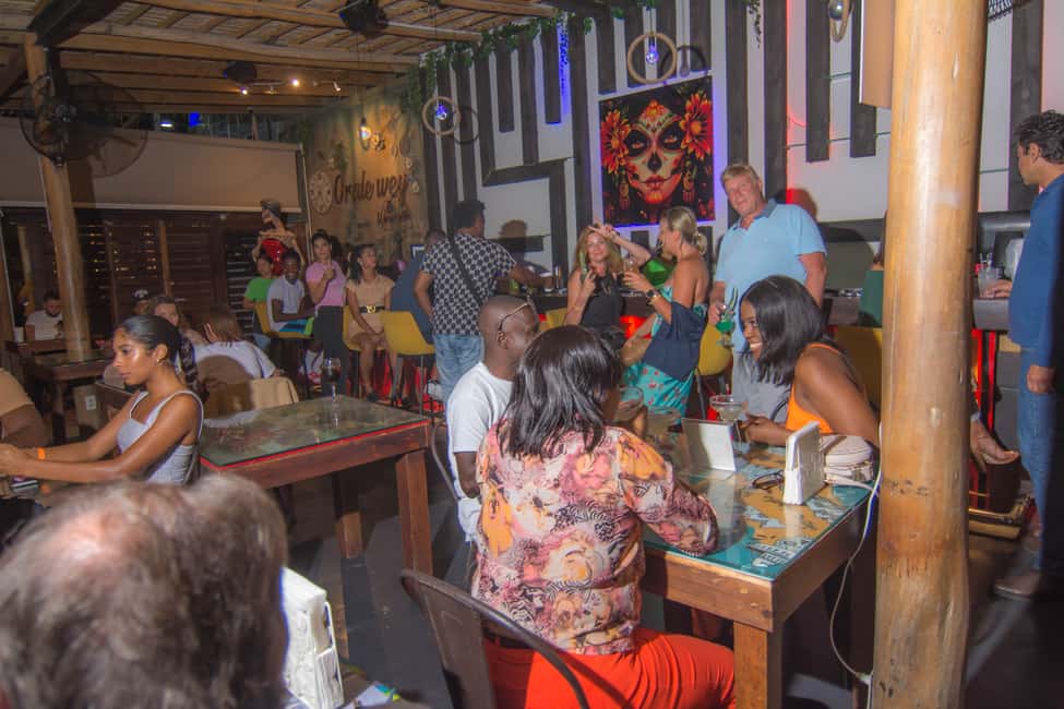 Punta Cana: Guided Bar Crawl with a Rum Shot and Transfers - José’s role: a calm host for a party schedule