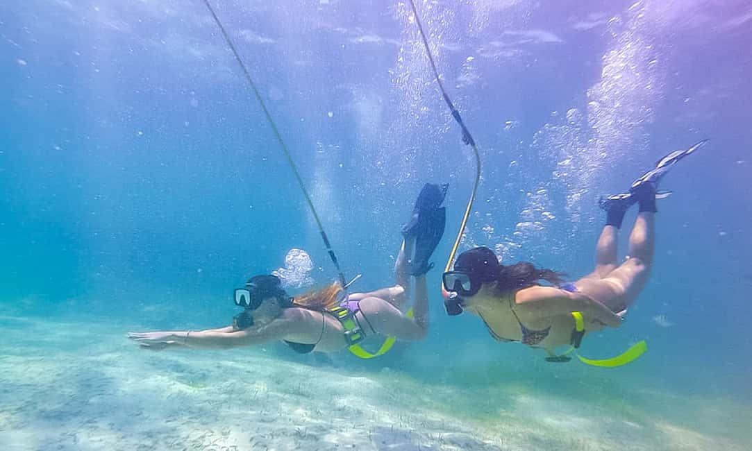 Punta Cana: Guided Power Dive Adventure - How The Power-Assisted Hookah Setup Feels Different Than Usual Snorkeling