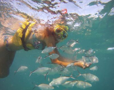 Punta Cana Happy Hour Sailing Cruise - Snorkeling on the Bávaro reef: easy reef time, not a training session
