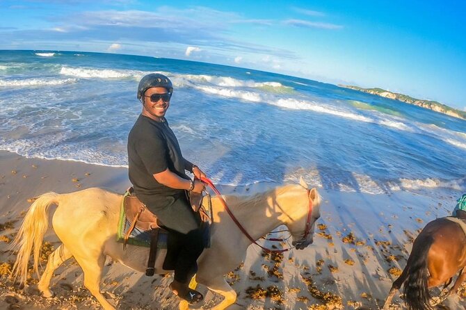 Punta Cana Horseback Ride: Jungle, Macao Beach & Free Pick Up - Ranch briefing and riding readiness (helmet on)