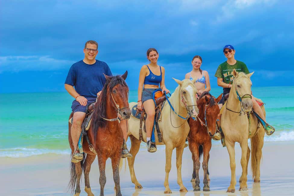 Punta Cana Horseback riding & Sunset + beach + free pick-up - Playa Macao horse ride: scenic, guided, and very “Punta Cana”