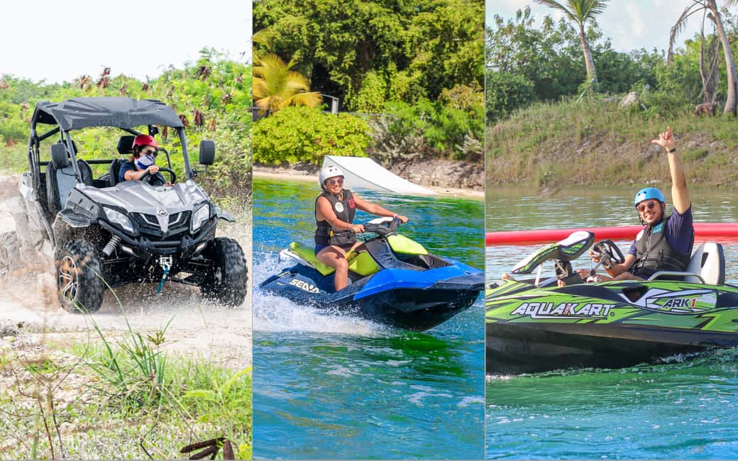 Punta Cana Jet Ski, Buggy, Aqua Kart & Water Park Access - Jet Ski time: fast water laps and what to watch for