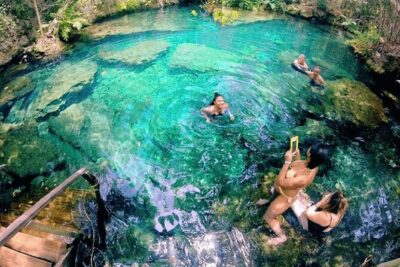 Punta Cana Lagoon Tour with Lunch, Boat Cruise, Open Bar - That waterfall moment: what you should realistically expect