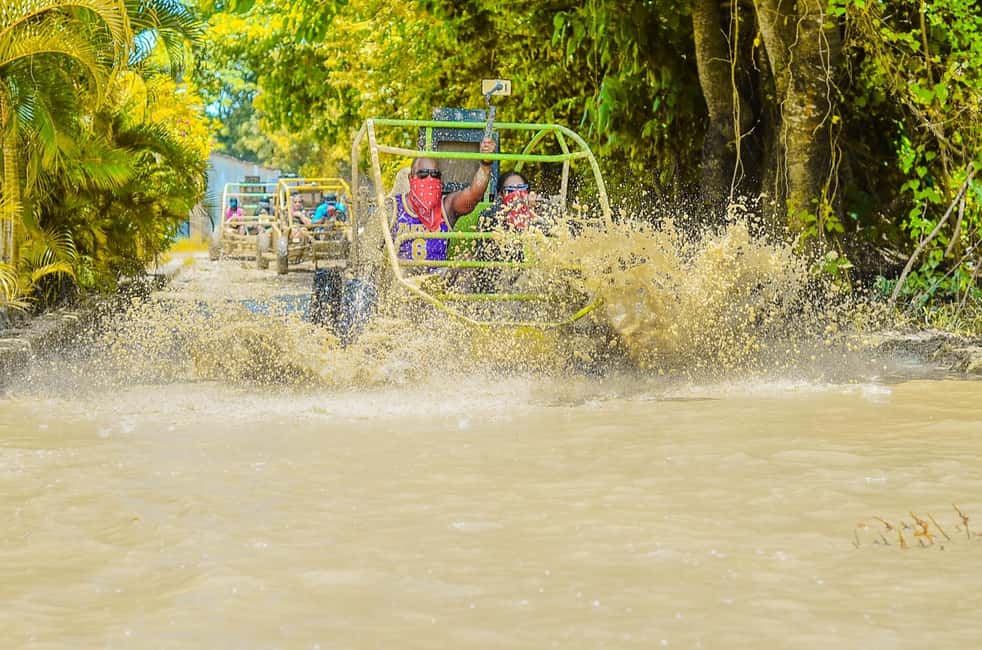 Punta Cana: Macao Beach Buggy Tour and Cenote with Transfers - Fun Run buggies and safety briefing: what to expect before you ride
