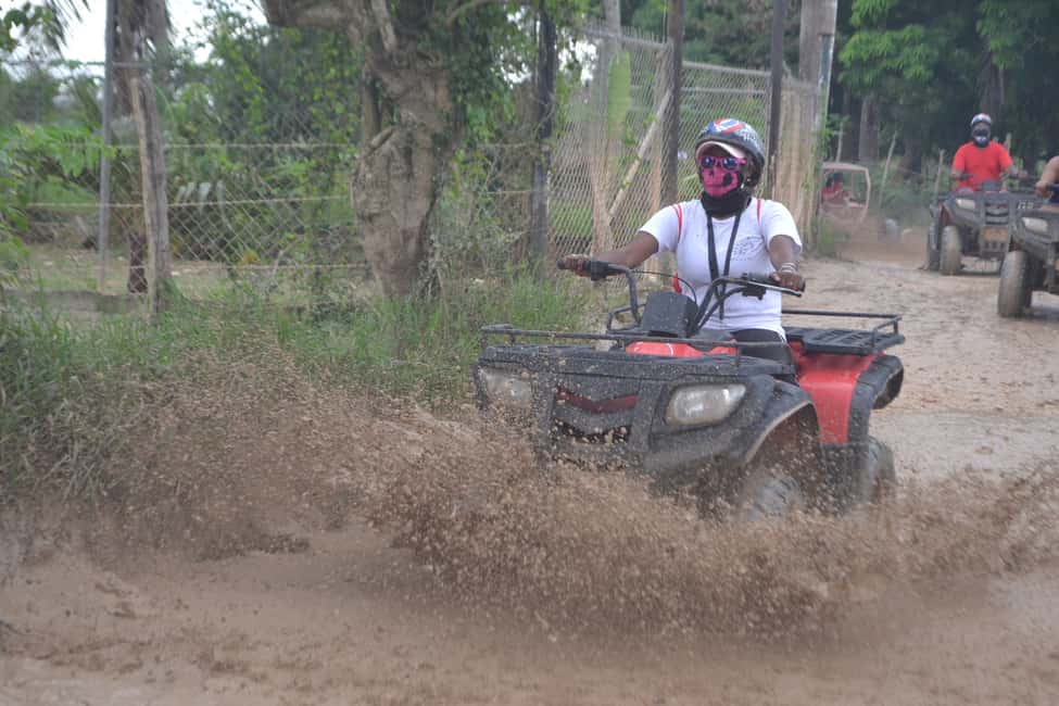 Punta Cana Off-Road 4x4 ATV: Beach,Cave Dip & Mamajuana Shot - First Ride + Safety Briefing: Getting Comfortable Without Losing Time