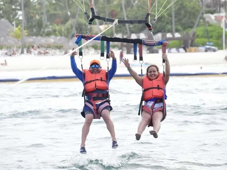 Punta Cana: Parasailing Experience - How the Flight Feels: Speedboat Pull, 30 Meters Up, and Adrenaline