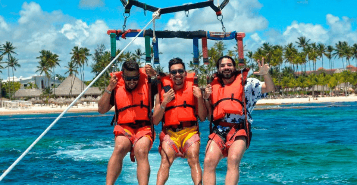 Punta Cana: Parasaling Adventure on the beach - The Flight Time Reality: 15 minutes on the calendar, longer in your head