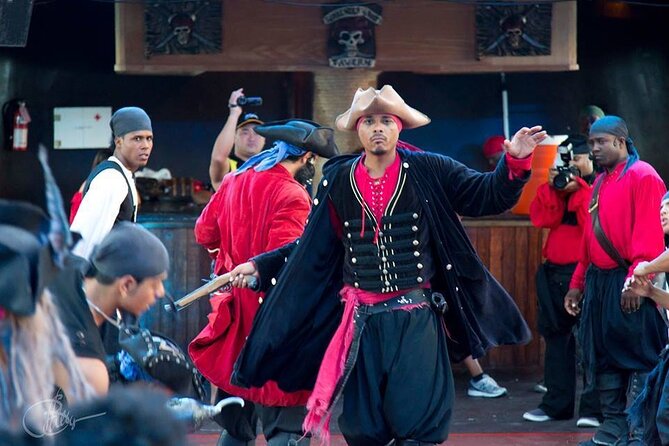 Punta Cana Pirate Ship and Snorkeling Adventure with Sharks - Ocean Adventures pirates: showmanship with real crowd control
