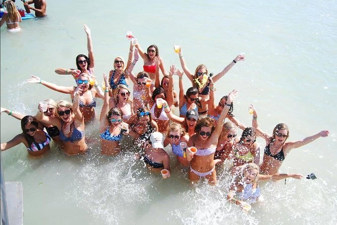 Punta Cana Private Booze Cruise with Open Bar (10+ People) - The water slide: what that gated setup changes