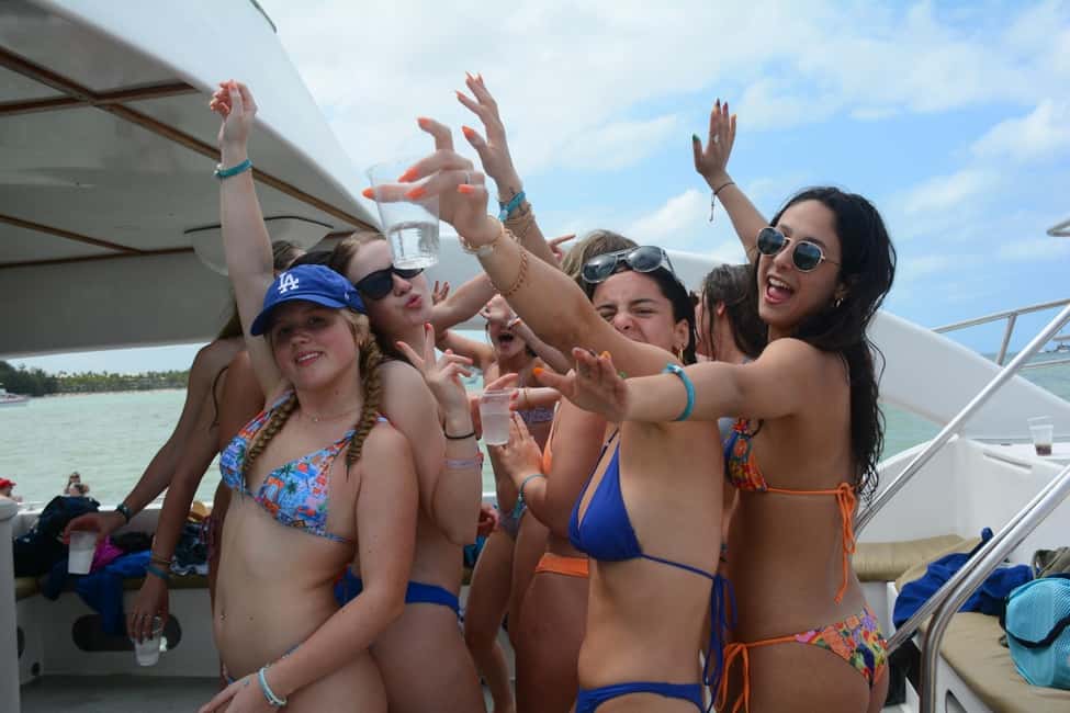 Punta Cana Private Catamaran Cruise, Open Bar & Snorkeling - Onboard setup: open bar, snacks, and a friendly crew