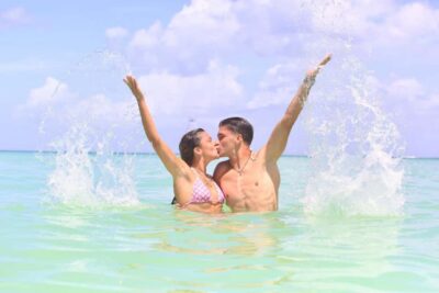 Punta Cana: Saona Island Catamaran Tour with Food & Open Bar - The Natural Swimming Pool stop: cool water, short time