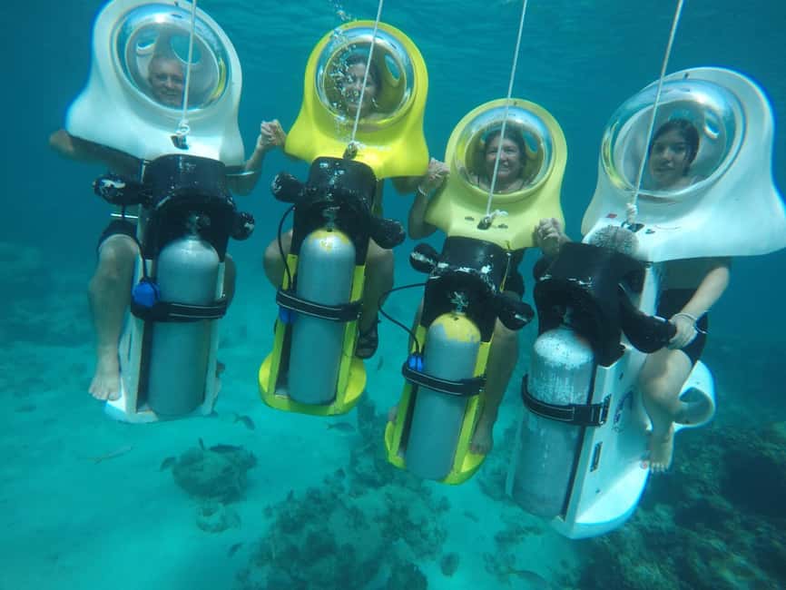 Punta Cana: Scuba Doo Adventure with Round-Trip Transfer - Entering The Reef Scene: How The Scuba Doo Ride Feels