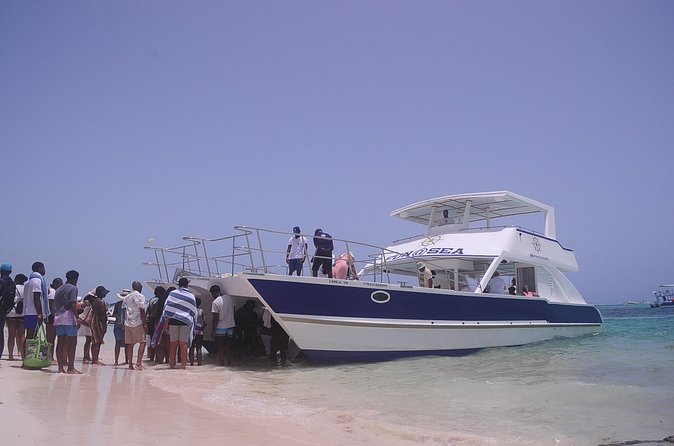 Punta Cana Shared Party Boat Booze Cruise and Snorkeling - Stop 1 at Bavaro Reef: what snorkeling feels like here