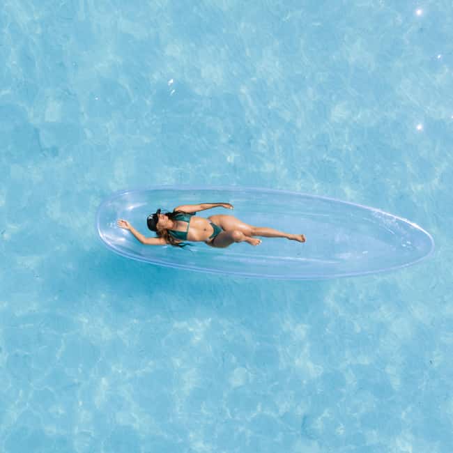 Punta Cana: Single Clear Kayak Photoshoot - Why Los Corales and a Clear Kayak Work So Well