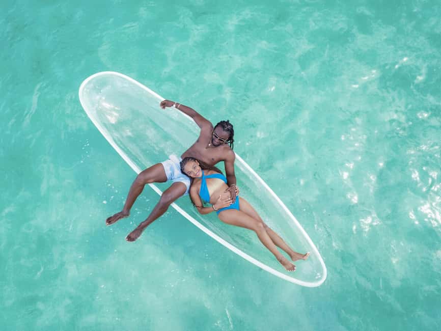 Punta Cana: Single Clear Kayak Photoshoot - Beach Chairs, Umbrellas, Water, and the Wait Between Shots