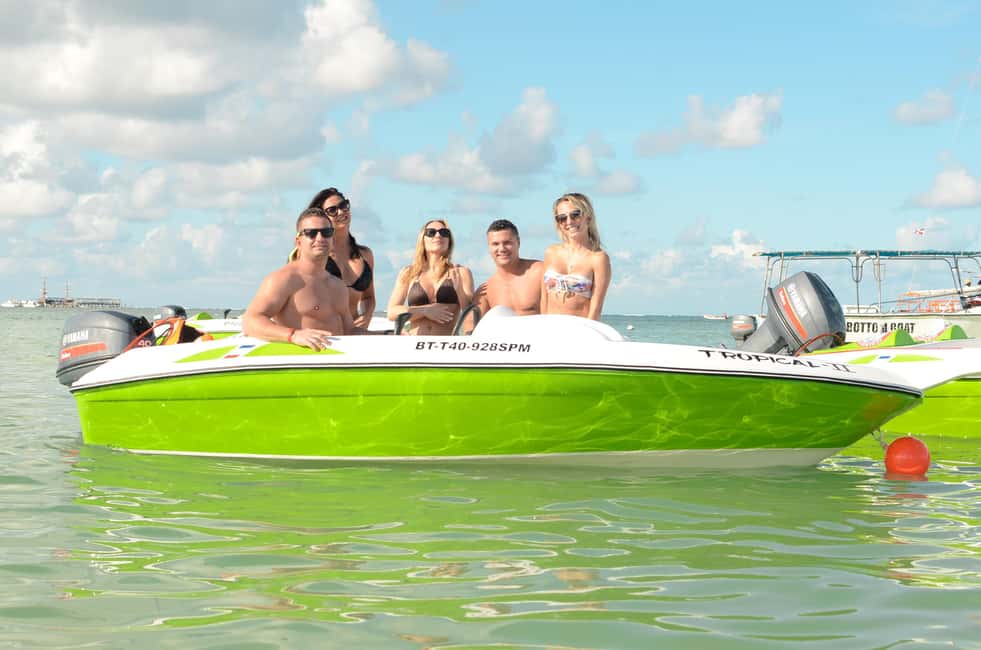 Punta Cana: Speed Boat Ride & Snorkel Adventure - Driving Your Own Speedboat Along Bávaro’s Coast