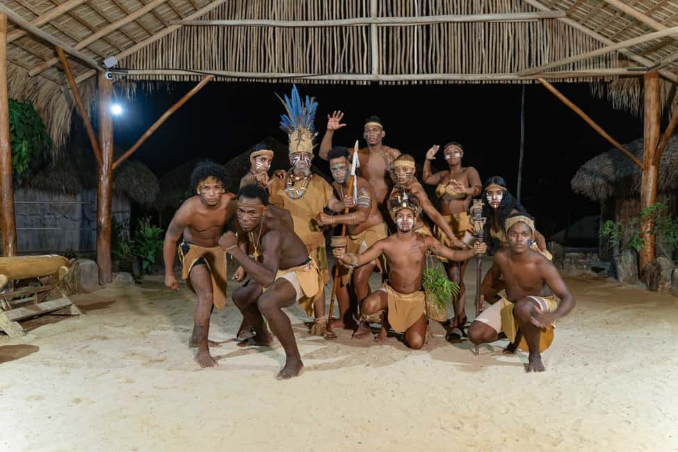 Punta Cana: Sunset Buggy Tour With Cave Swim and Dance Show - The Night Cenote Swim: Cold Water, Big Atmosphere