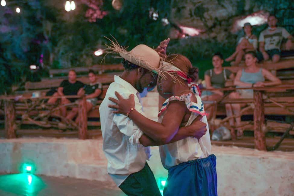 Punta Cana: Sunset Buggy Tour With Cave Swim and Dance Show - The Taino Dance Show and Bonfire Vibes
